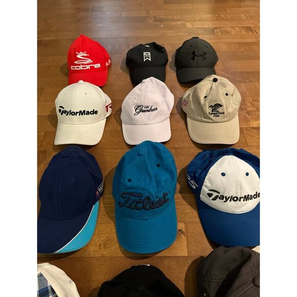 Cobra, Nike, Adidas Golf baseball hat bundle of 13 hats - Picture 3 of 12